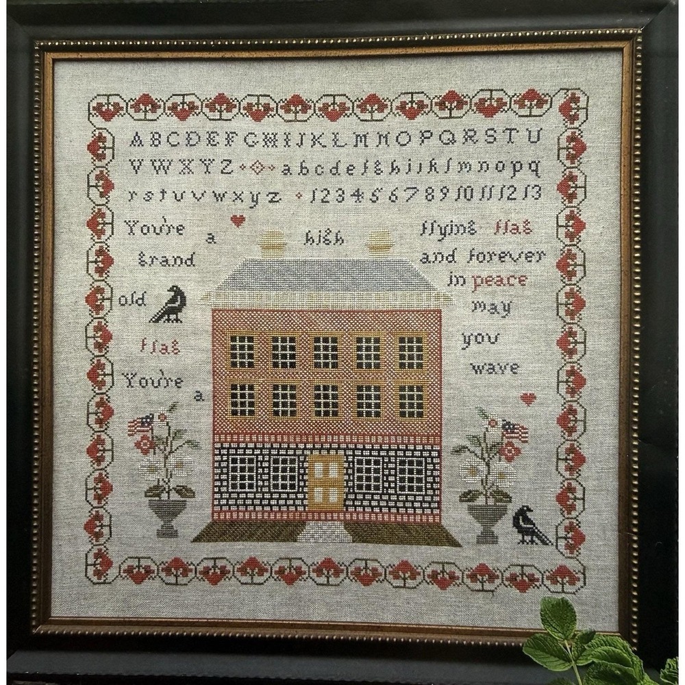 YOU'RE A GRAND OLD FLAG By Samplers Not Forgotten Cross Stitch Kit
